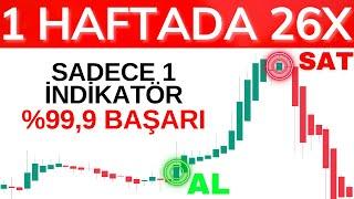 1 İNDİKATÖR ile %99,9 KAZANÇ ORANI ! TRADINGVIEW'DAKİ GİZLİ AL-SAT SİSTEMİ ( ÖZEL KODLARIYLA )