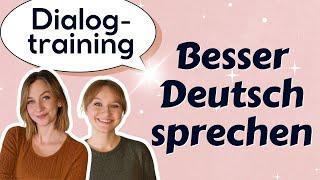 Besser Deutsch sprechen  10 Minuten Konversationstraining | Kostenloses PDF