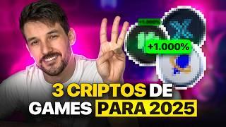 3 CRIPTOMOEDAS PROMISSORAS DO SETOR DE GAMES PARA INVESTIR PARA 2025