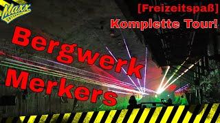 [Freizeitspaß] Bergwerk Merkers | Komplette Tour | Lasershow | Kristallgrotte