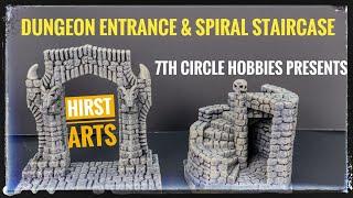 How to Build a Hirst Arts Dungeon for d&d, Frostgrave, or RPG (Part 5)