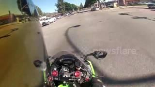 Motorcyclist crashes at 80mph