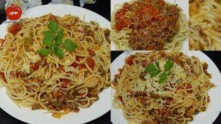 ធ្វើញ៉ាំទៀតហើយ spaghetti