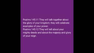 Psalm 145:11-12 #youtube #trending #affirmations #quotes #fyp #foryou #love #truth #jesus