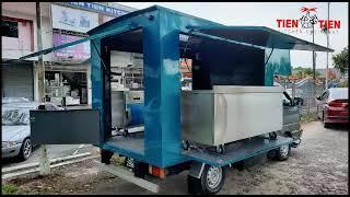 TIEN TIEN Food Truck with Customized Stainless Steel Cabinet (Made in Malaysia)