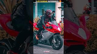 Top 5 Beautiful Superbikes ️ || 2022 || Mr Unknown Facts || #shorts