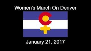 Womens March Denver Jan 21, 2017