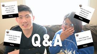 Last video of 2023 ‍️‍ | Q&A  AMBW Couple 국제커플