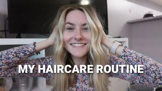 My Haircare Routine for BLEACHED BLONDE HAIR! | Reiley Collier