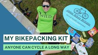 Bikepacking Kit for JOGLE | Abbie Bikes Britain | Anyone Can Cycle A Long Way