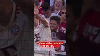 Thomas Müller  Bayern’s Record-Player Celebrates With Fans 