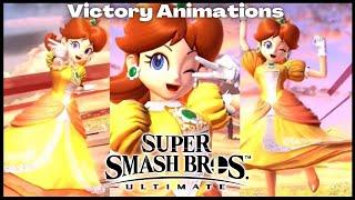  Super Smash Bros. Ultimate - Daisy’s Victory Animations 