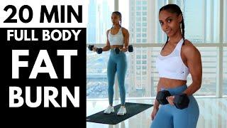 FULL BODY FAT BURN  Workout | NO JUMPING! NO SQUATS! NO LUNGES!