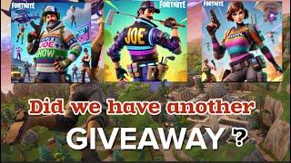 Another Fortnite giveaway….