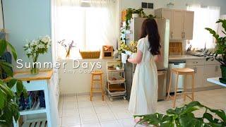 6AM Summer Morning | Decorating the Home | Silent Vlog