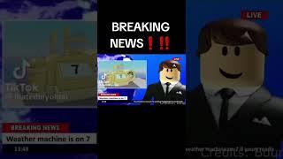 BREAKING NEWS‼️ || CREDITS: Buur || #fpyシ #roblox #animation