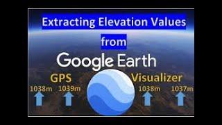 HOW TO EXTRACT ELEVATIONS FROM GOOGLE EARTH AND CREATE CONTOURS IN QGIS