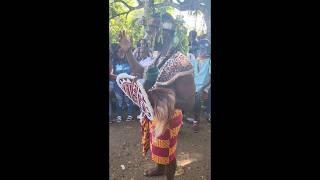 Accompong Maroon Festival 2024 | Paramount Chief Richard Currie leading the march 