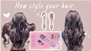 SALONE LIKE BLOW DRY AT HOME  | style your hair like a pro  | Rivya Rai