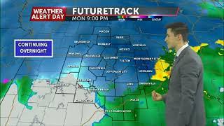 Tracking impactful snow accumulating across much of Mid-Missouri