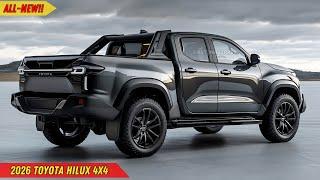 First Look: The 2026 Toyota Hilux 4x4 – More Powerful Than Ever!