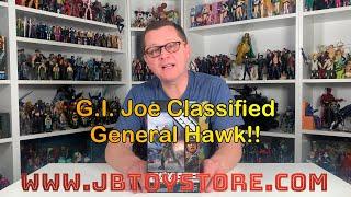 Yo Joe! G.I. Joe Classified General Hawk Unboxing and Review!!