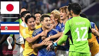 Japan vs Costa Rica - All Goals & Highlights 2022