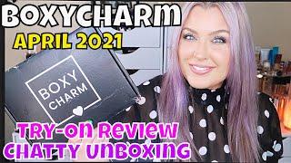 Boxycharm April 2021 Base Box | Chatty Unboxing | HOT MESS MOMMA MD