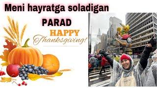 #Vlog MINADORCHILIK KUNI PARADI #Aisha #vlogs #thanksgivingday #macysparade #aqsh #uzbek #nyc #uzb