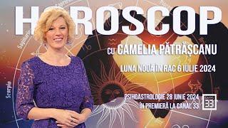 Luna Nouă în Rac 6 iulie 2024 | Horoscop cu Camelia Pătrășcanu