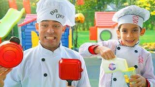 Jason y Alex juegan con cocina de juguetes | Colección de videos para niños!