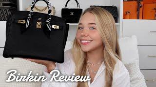 HERMÈS BIRKIN 25 REVIEW  *Is it worth the money? My honest thoughts* + Modshots + What Fits