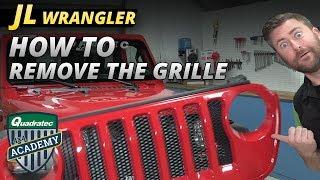 How to Remove the Grill from a 2018 Jeep Wrangler JL