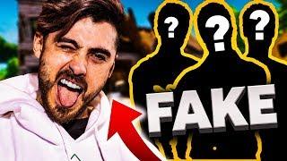 FINGERSI un FAKE POW3R in SQUAD su FORTNITE!