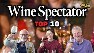 WINE SPECTATOR Top 10 Blind Tasting (Tignanello, Chimney Rock, Roserock, Ramey)