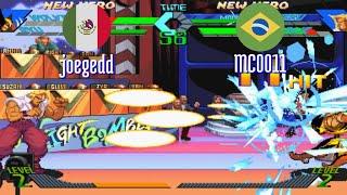 FT5 @xmvsf: joegedd (MX) vs MC0011 (BR) [X-Men vs Street Fighter Fightcade] Jun 4