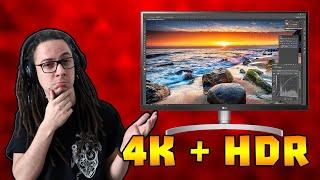 Прекрасни цветове, 4К и HDR?! - Ревю на LG 27UL850-W