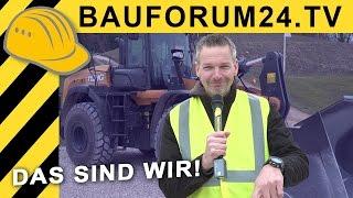 BAUFORUM24 YOUTUBE TRAILER - BAUMASCHINEN | NUTZFAHRZEUGE | WERKZEUGE | TALK