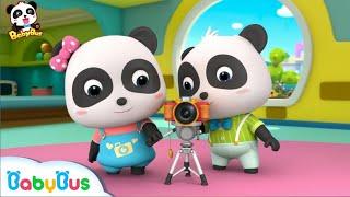 Baby Panda Photographer - Learn How to Use Photographic Equipment! | BabyBus Games