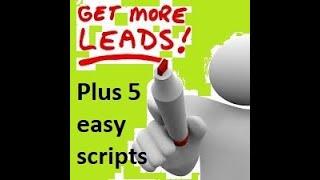 5 easy real estate scripts - plus how to get listings from Redx GeoLeads