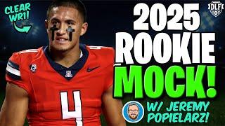 A 2025 Dynasty Rookie Mock Draft! (with Jeremy Popielarz!)