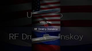 Compare ship in Modern Warship,,, ( Donskoy And Ohio )#game #modernwarships #compare