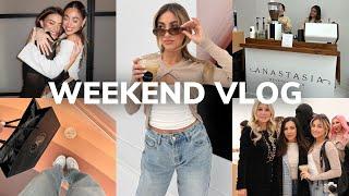 WEEKEND VLOG  events in nyc, driving anxiety, brunch & bday dinners