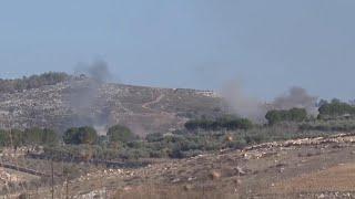 Heavy Israeli shelling in southern Lebanon following Hezbollah attacks