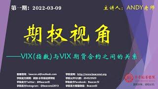 第1期：期权视角（VIX指数与VIX 期货合约之间的关系）