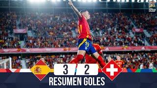 España vs Suiza | 3-2 | Resumen | Liga de las Naciones 2024-25