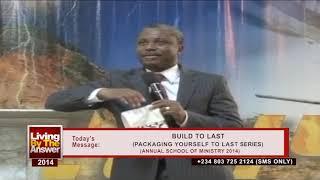 Build to Last (Part 1) - Rev Olusola Areogun