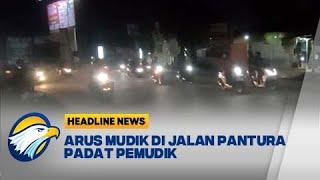 Kepadatan Arus Mudik di Jalan Pantura