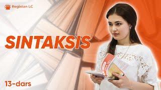 Onlayn Ona tili darslari | Sintaksis | 13 - dars