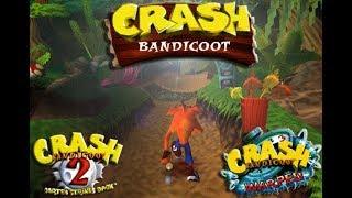 Crash Bandicoot Trilogy PS1 100% Longplay
